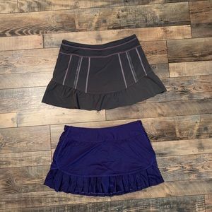 Two Athleta Skorts